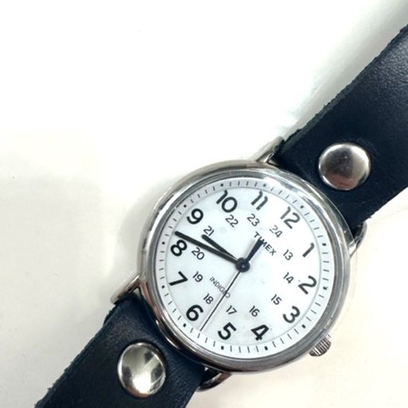 Timex Other - NEW  Timex weekender watch with custom leather wrap around band TW2P72300